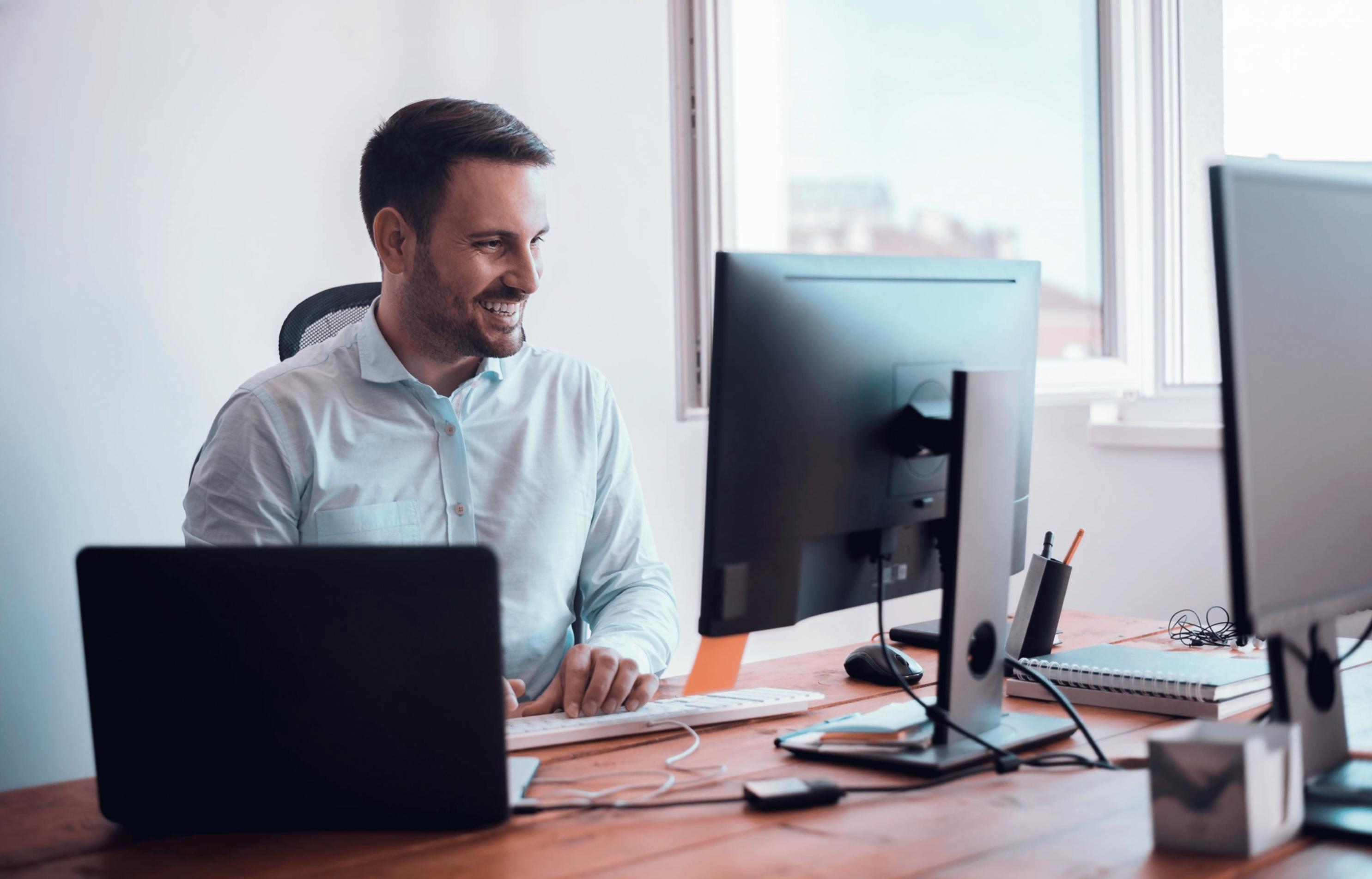 Real-world sales scenario training exercise